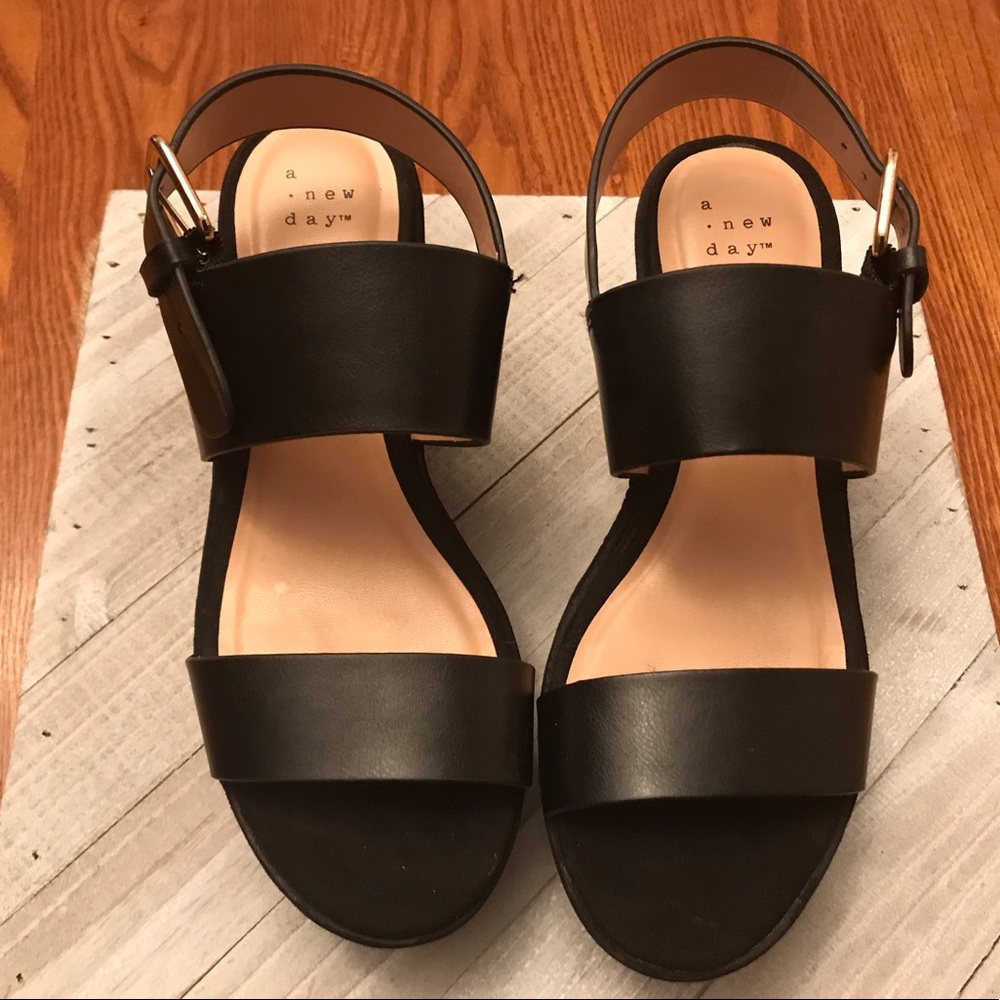 A New Day platform sandals